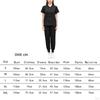 Care Peeling Set, Work Clothes, Soft, Breathable, Elastic Waist, Nurse Clothing, Top And