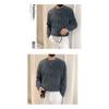 Spring 2024 Men's Sweater Patchwork Assorted Colors Skin-Friendly Fabric Fashion Versatile Top Casual Long-Sleeved Bottoming Shirt