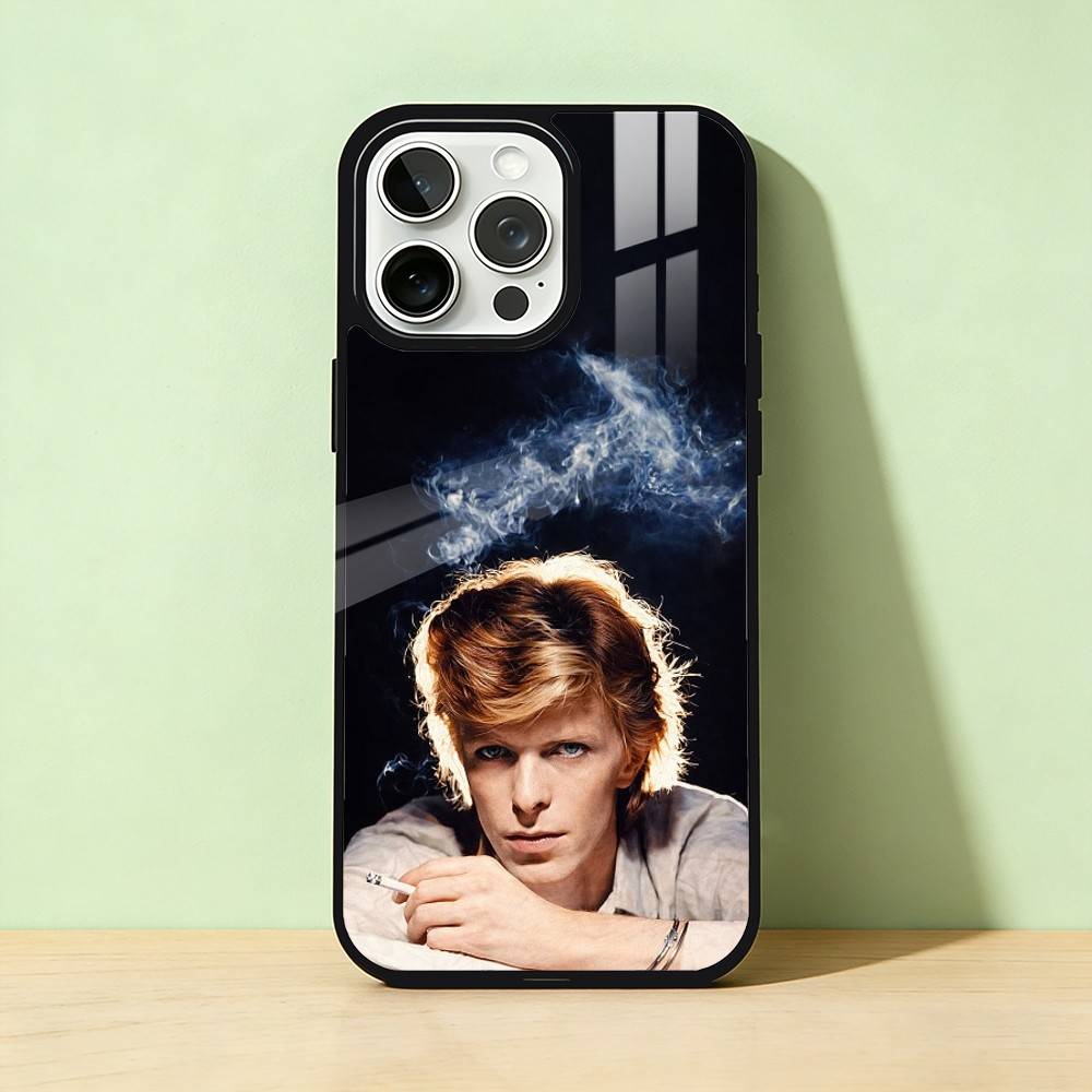 

Чехол для телефона AAA Singer D-David B-Bowie для iPhone 17 16 15 14 13 12 11 Pro Max Plus Серебристый Матовый Черный Чехол iPhone16