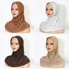 Water Crystal Linen Casual Head Wrap With Sunshade For Summer And Winter Comfort