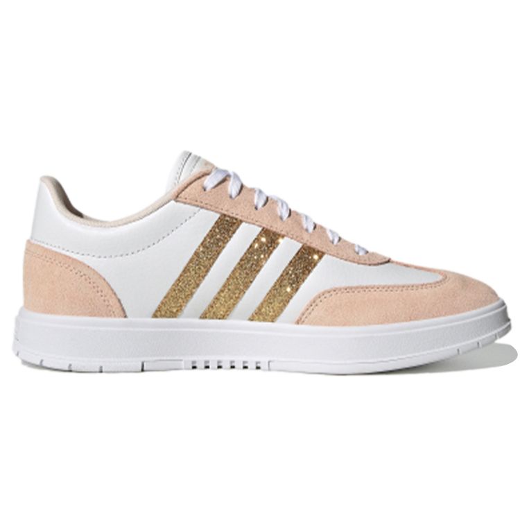 Adidas Neo Gradas Durable Low-Top Skate Shoes Women Sneakers White Pink FX9124