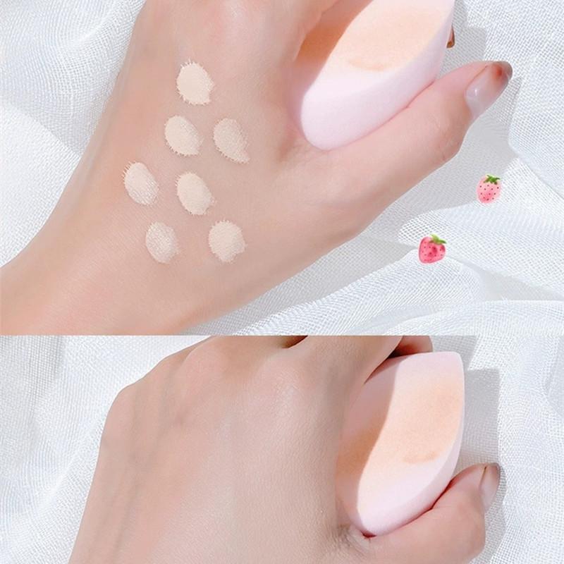 8 Pieces/set Do Not Eat Powder Set Makeup Puff Soft and Delicate Water Droplet Cushion Sponge Storage Wet and Dry Makeup Egg