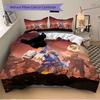 3pcs Free Fire Gaming Bedding Set-Perfect for Bedroom, Guest Room, Living Room, Hotel Decor-Ideal Gift for Fans, Travelers, Daily Use-Festiv