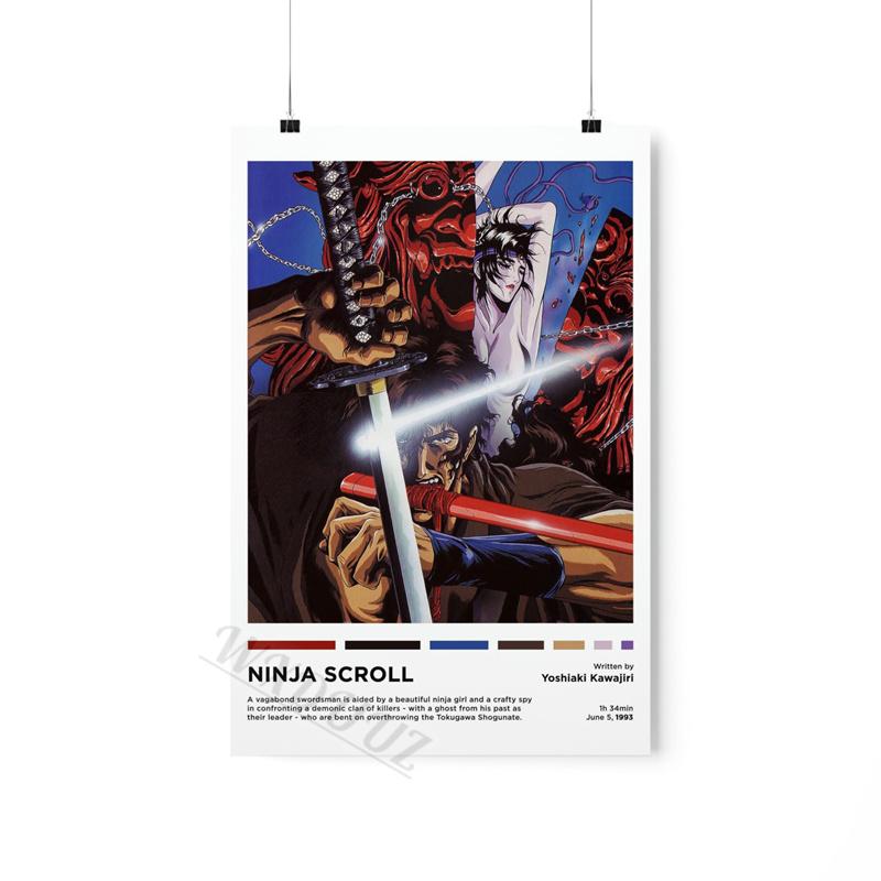 Japanese Cartoon Anime Demon Slayer Bleach Characte Canvas Painting Print Posters For Living Room Wall Art Home Decor Pictures