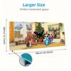 Bing Custom Name Large Size Mouse Pad Large Gaming Table Cushion Non-slip Laptop Tablet Big Mousepad XXL Mat Mini PC Playmat With Lock Edge