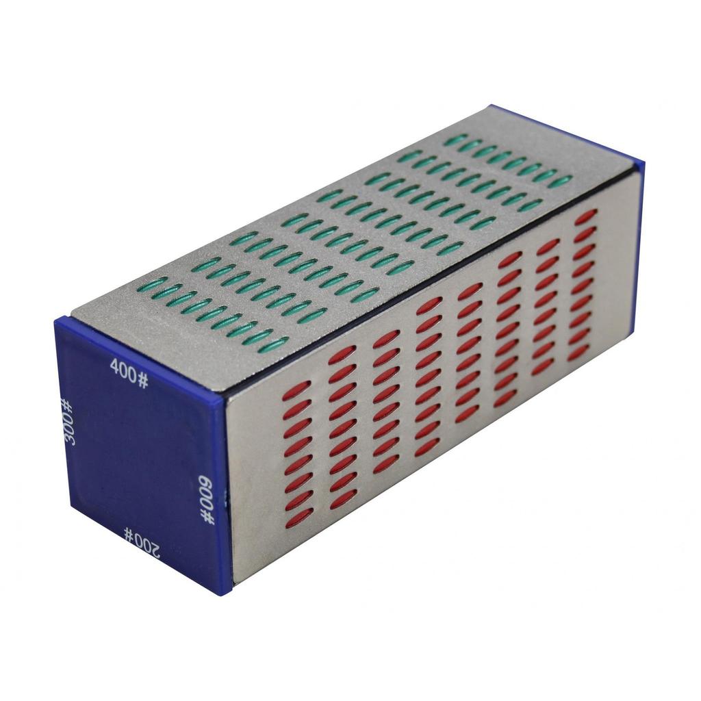 Faithfull Diamond Sharpening Stone 4 Sided 150 X 50 X 50mm