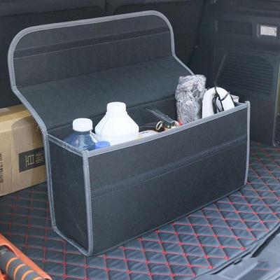 Trunk Organizer For Car Folding Organizer Pouch For Automotive Trunk Save Space Car Accessories Storage Bag With Handle For