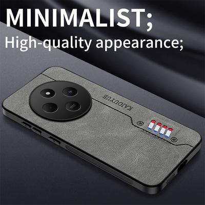 For Xiaomi POCO C75 4G Skin Feel Matte Leather Phone Case Soft Back Cover Funda For Xiaomi POCO C75 Protector
