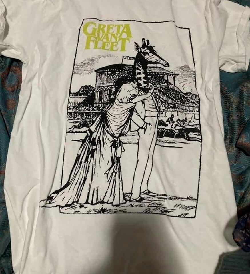 Colección Regalo de Tour de Greta Van Fleet para Fans S a 5XL Camiseta GC1938