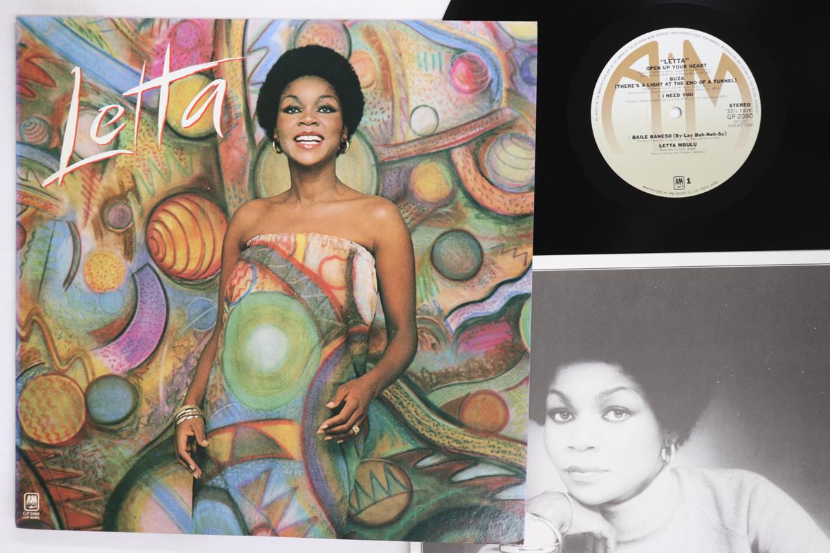 LP Record LETTA MBULU Letta GP2080 AM 1978 Japan SoulFunk Used