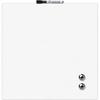 Tableau magnétique carré - NOBO - 360x360 mm - Blanc - Effaçable à sec - Inclus : aimants et marqueur