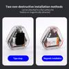 Solar Powered Motorcycle LED Warning Light with Motion Sensor and Magnetic Mount