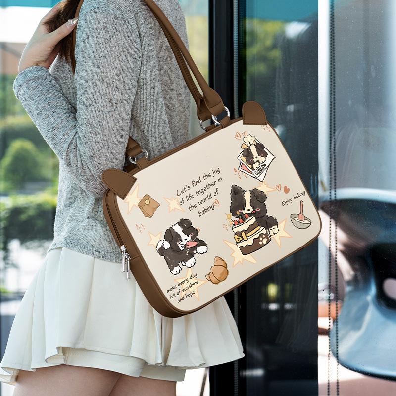 

TS JYL laptop bag,Korean Leather Laptop Sleeve 11 Inch iPad 14 Inch Notebook Elegant 15.6 inches коричневий