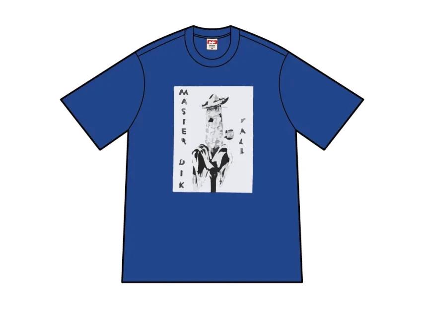 806638 Supreme x Mike Kelley Tee  Royal XXL
