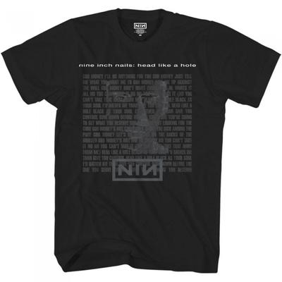 Nine Inch Nails Unisex Adult Head Like A Hole T-Shirt