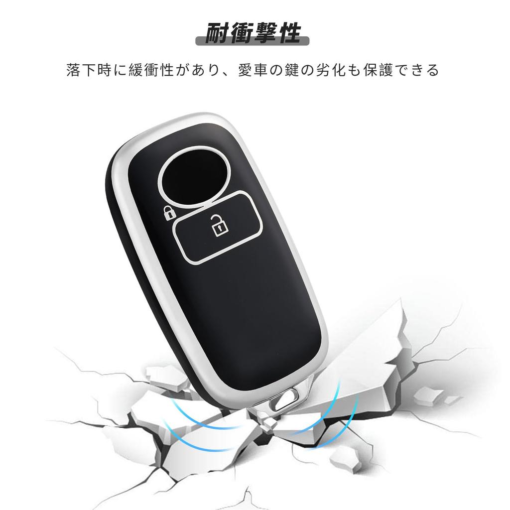[OFFCURVE] Key Case for Toyota/Daihatsu Vehicles Rise/RAIZE/ROCKY/TOYOTA/DAIHATSU Applicable Key Cover