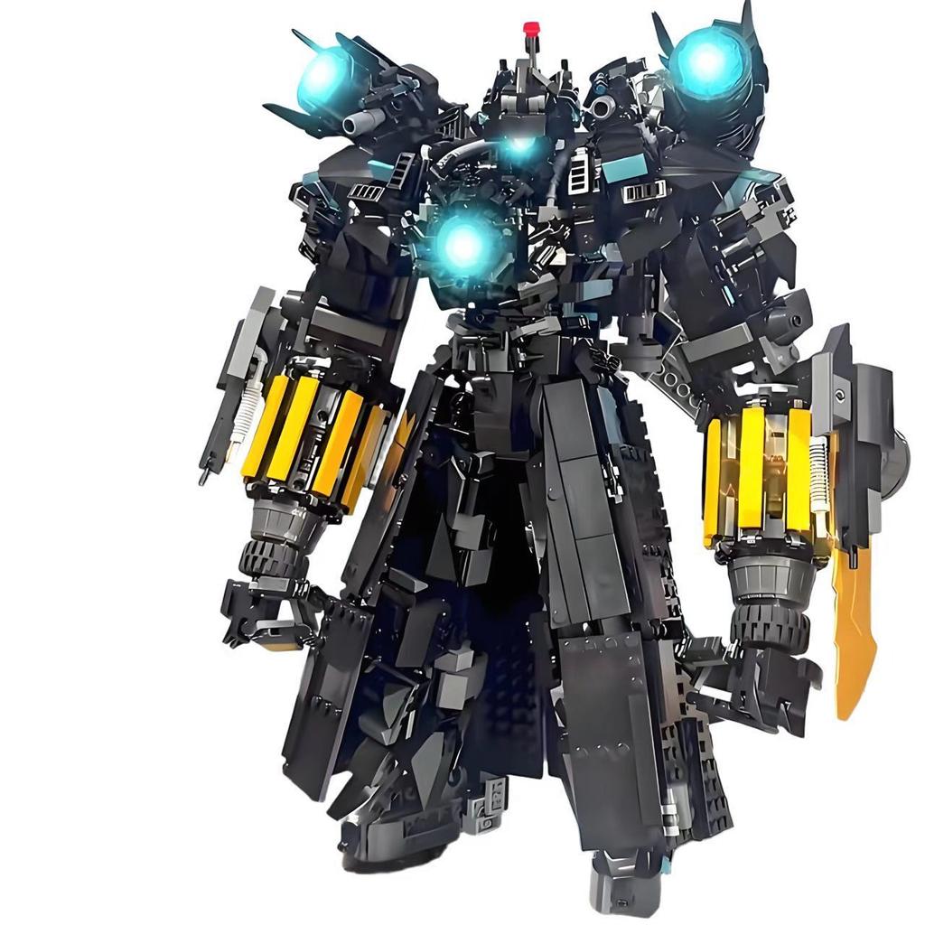 Skibidi Toilet Speakerman Blocks Skibidi Toilet Speaker Man Blocks Titans Speakerman Building Block Titans Cameraman