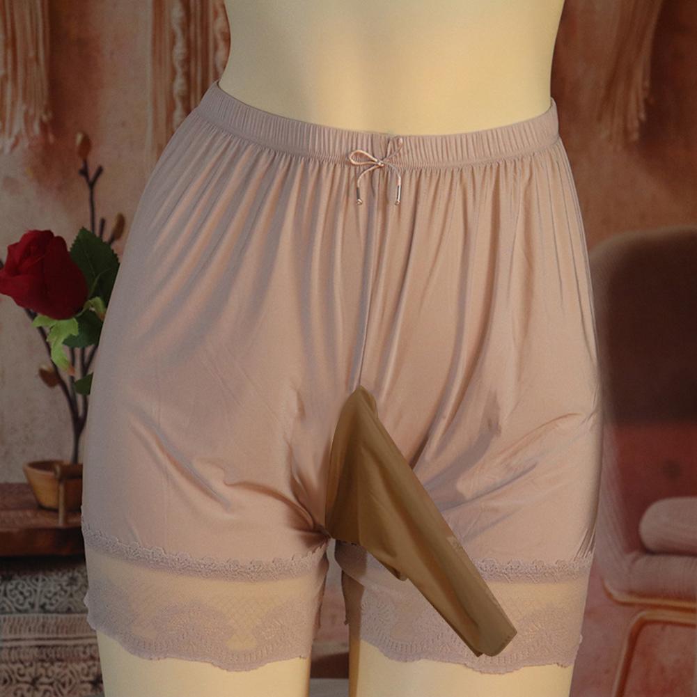 Middle Waist Men Underwear Panties Pouch See-Through
