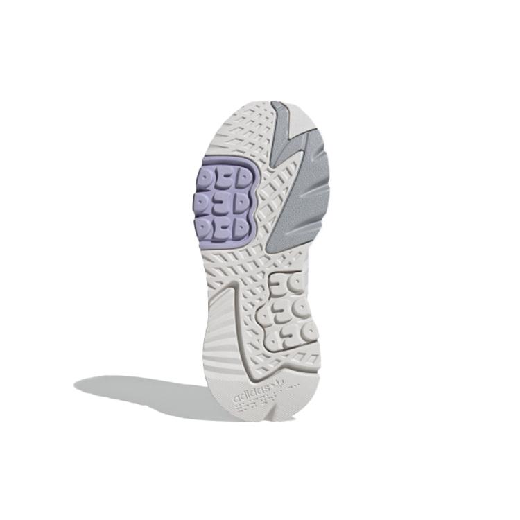 Adidas Originals Nite Jogger 'Gray White Light Purple' Women's (Unisex) Casual Shoes H03250