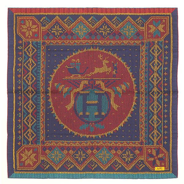 HERMES H002993S Carre Calle 90scarf silk Array
