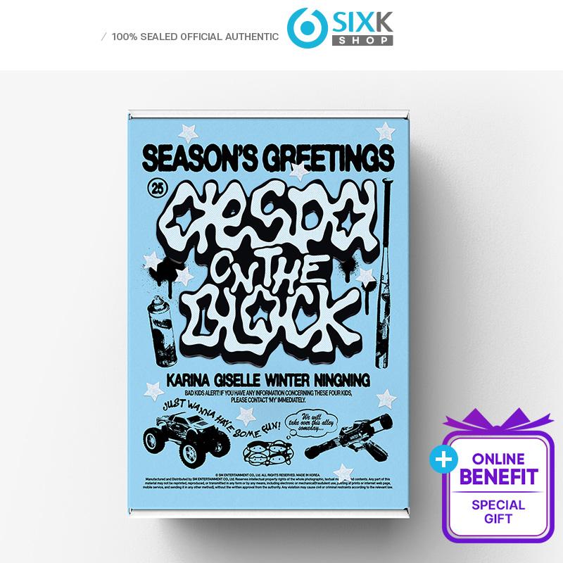 

[Предзаказ] 2025 SM ARTIST SEASON S GREETINGS aespa,(+Онлайн-выгода)