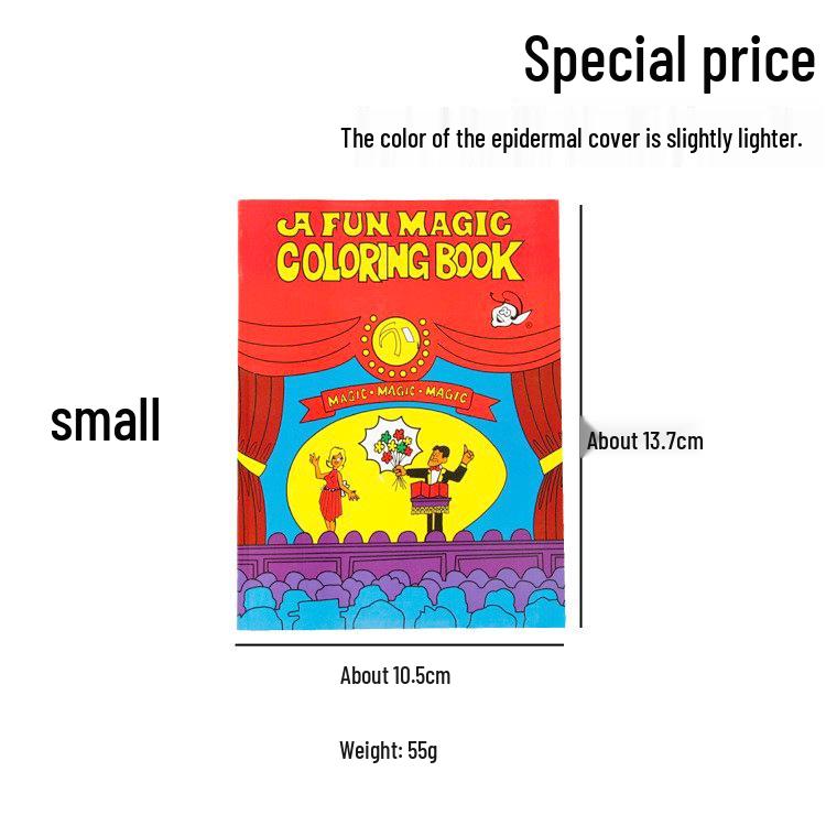 Magic Color-Changing Cartoon Animation Book Toy - Creative Novelty Gift for Students