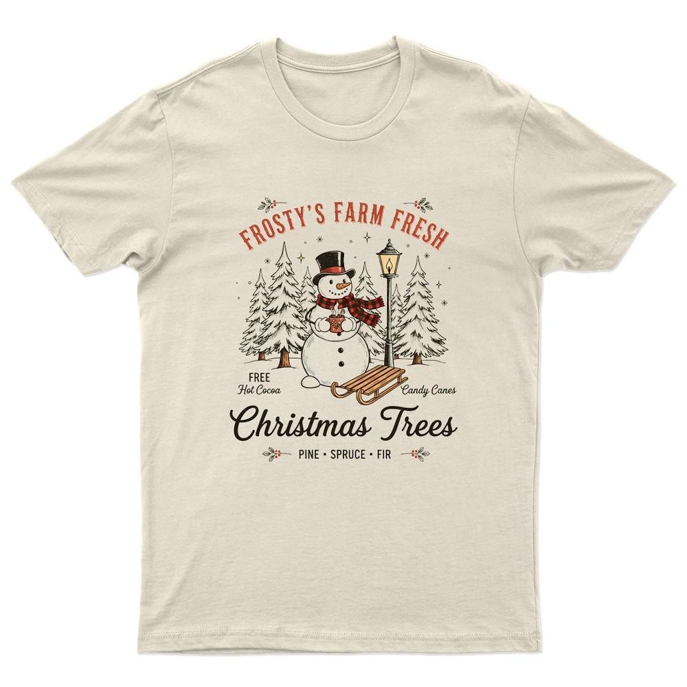 

Snowman Frostys Farm Fresh TShirt Unisex Gift Retro Funny Womens Vintage Mens Unisex T-Shirt XXL
