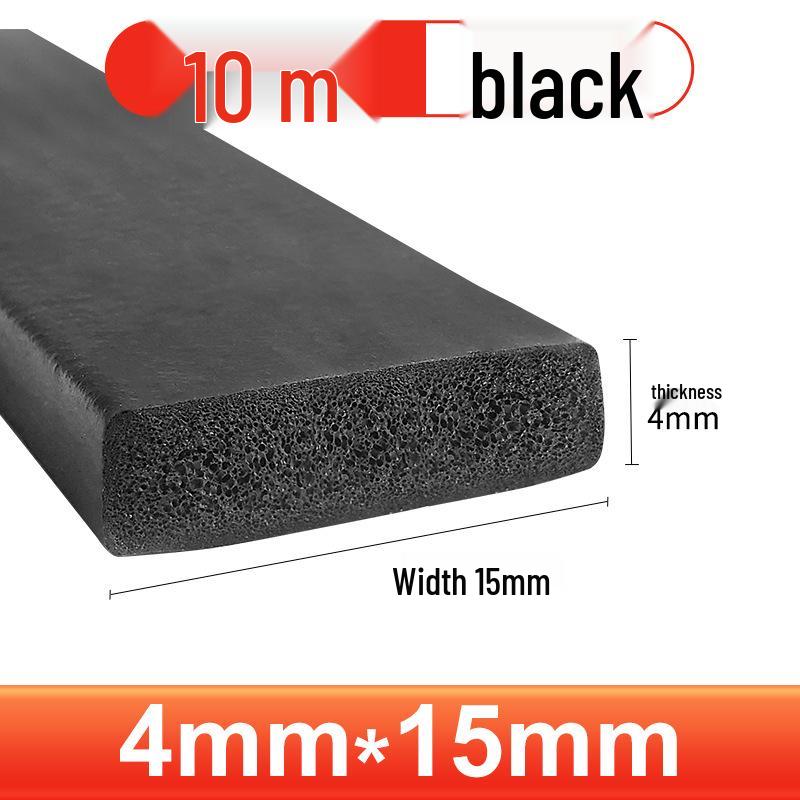 Striscia Sigillante in Schiuma di Gomma EPDM: Durevole, Resistente all'Usura per Scatole Elettriche e Porte di Armadi