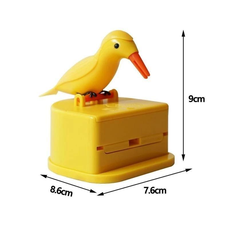 Small Bird Toothpick Container Automatic Toothpick Dispenser Toothpick Holder Home Decoration Kitchen Accessories
