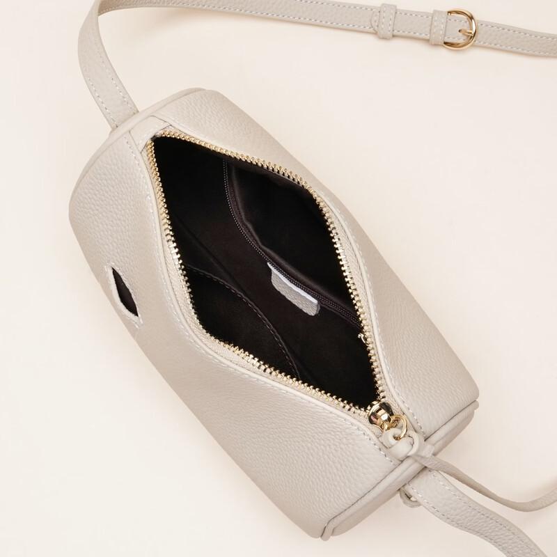 Douxiaozhu Genuine Leather Boston Shoulder Bag