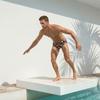 Swimming Trunks Mid-rise Multi Drying Breathable Swimming Printing Design Quick Briefs Sun-Resistant Swimwear