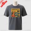 Venezuela Retro Comic Graphic Cotton Tee Caracas Skyline South America Pride Patriotic Vintage Soft Style Unisex Shirt 2025
