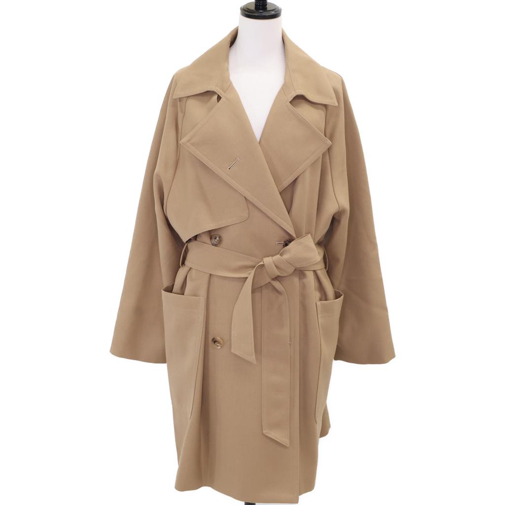 Whim Gazette WGZ1022208A0004 Mid trench coat coat F CamelUsed