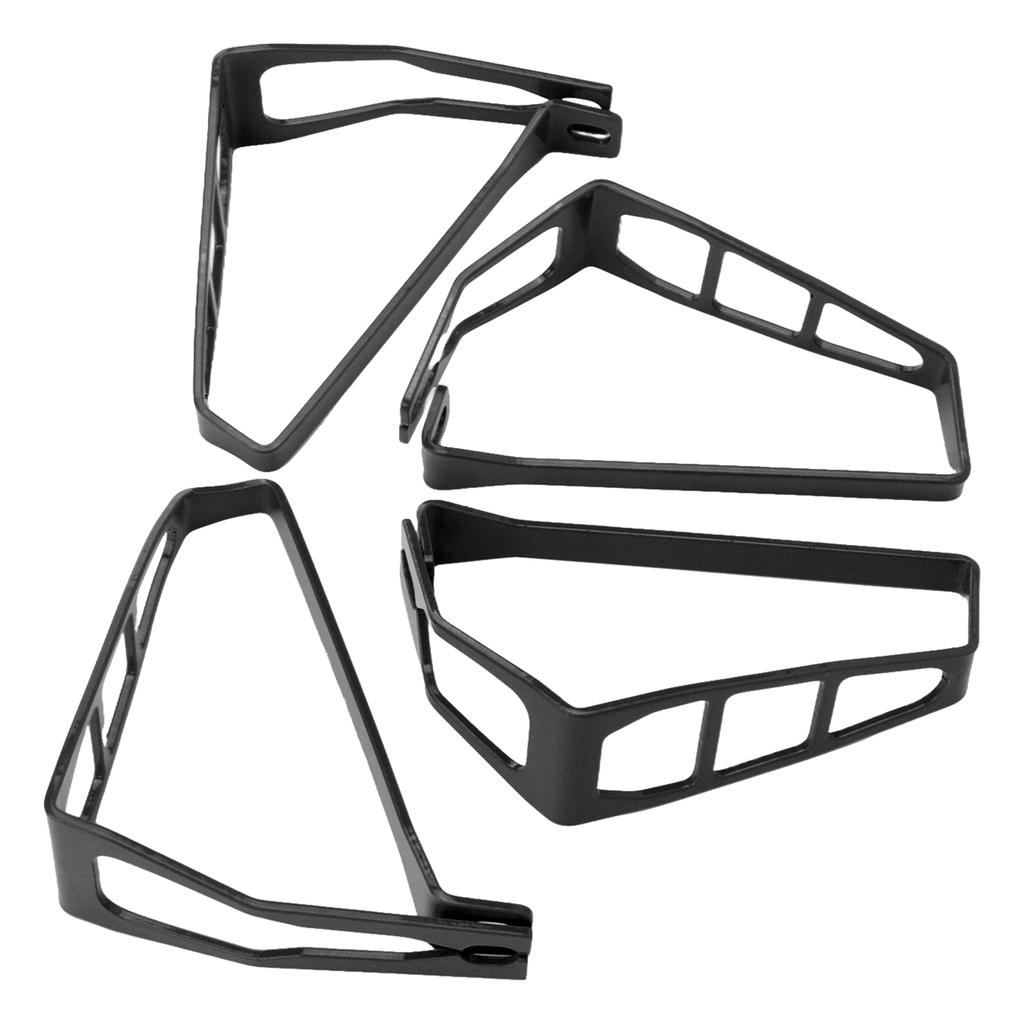 4 Pcs Motorcycle Turn Signal Grill Aluminium Alloy Protective Guard Cover for R1250GS LC Adventure F850GS Black