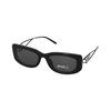 Prada Hollow Design Butterfly Sunglasses Unisex Sunglasses Black PR14YS1AB5S0