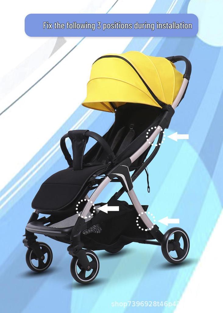 Universal Connector for Twin, Triplet, and Quadruplet Strollers