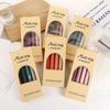 Gradient Color Morandi Color Long Pole Candle Home Romantic Candlelight Dinner Decoration Wedding Pole Wax