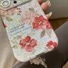 Rose Pattern Protective Case for iPhone 16 Pro Max, 15, 17 Pro, and Apple 14 - Cute Design for Women
