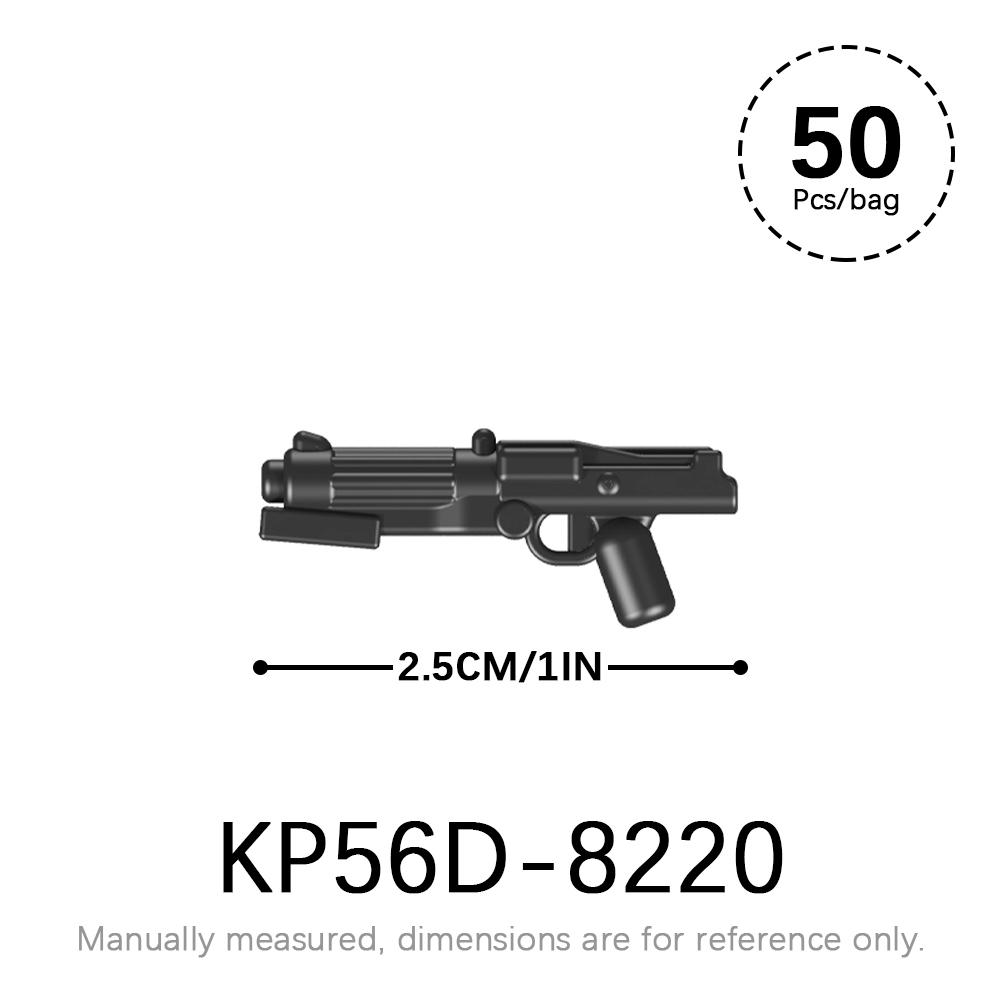 50pcs/lot Military Weapons Set SWAT WW2 Action Figures Parts MOC Bricks Star WW2 Corps Gun Accessories Building Blocks Kids Toys