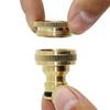 Spray Nozzle Connector Car Wash Water Guns 1/2" 3/4" Garden Hose Brass Connector