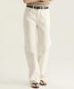 Oteumilkape Straight Denim Pants - White (Japanese Fabric)