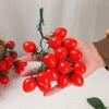 Lifelike Simulated Tomato Soft Plastic Tomato Model Fake Small Tomato Photography Prop