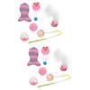 12 Pcs Cat Toy Cat Teaser Christmas Cloth