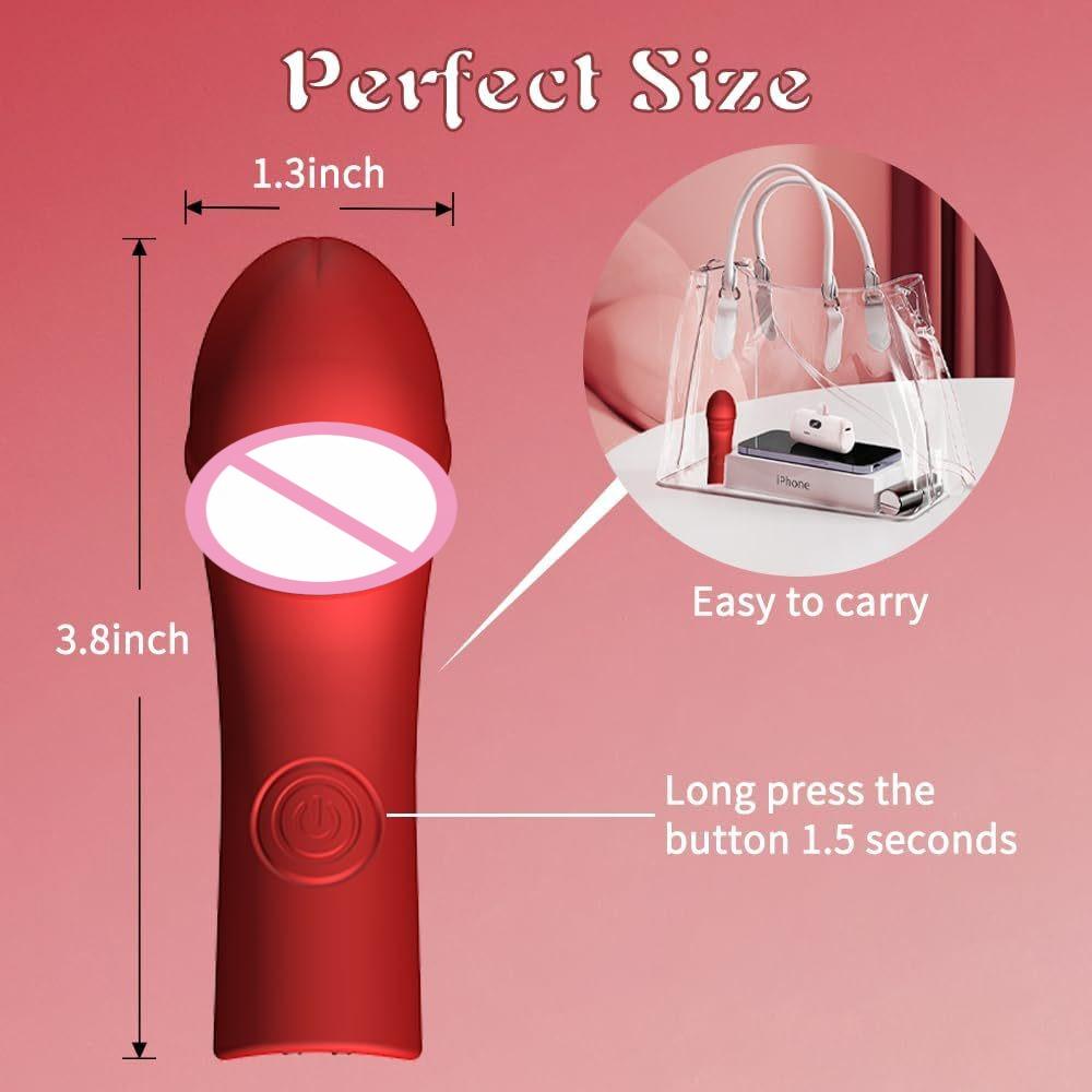 Heating Finger Vibrator G Spot Fast Orgasm Vagina Clitoris Clit Nipple Stimulator Sex Toys Adult Goods for Women Female Lesbian