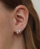 Tatiana (Silver 925) Sailor Ribbon Earrings Ec3074