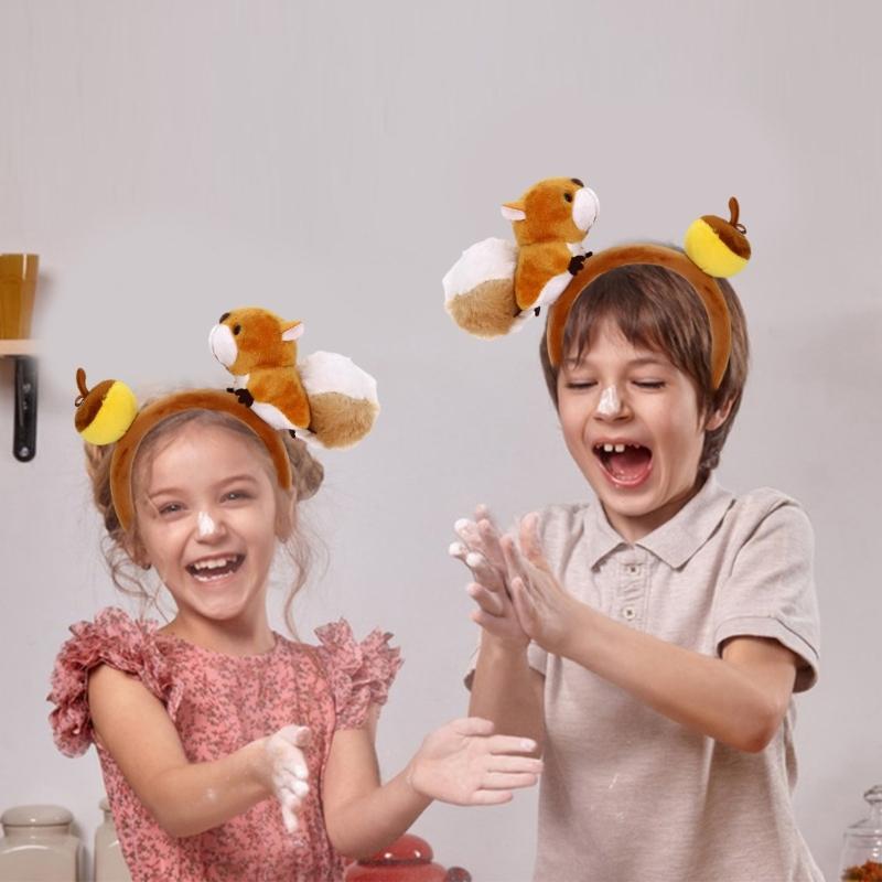 Acorn Hairbands Adorkable Photo Props Halloween Anime Headbands Party Headpiece Fun Hairband for Music Festivals