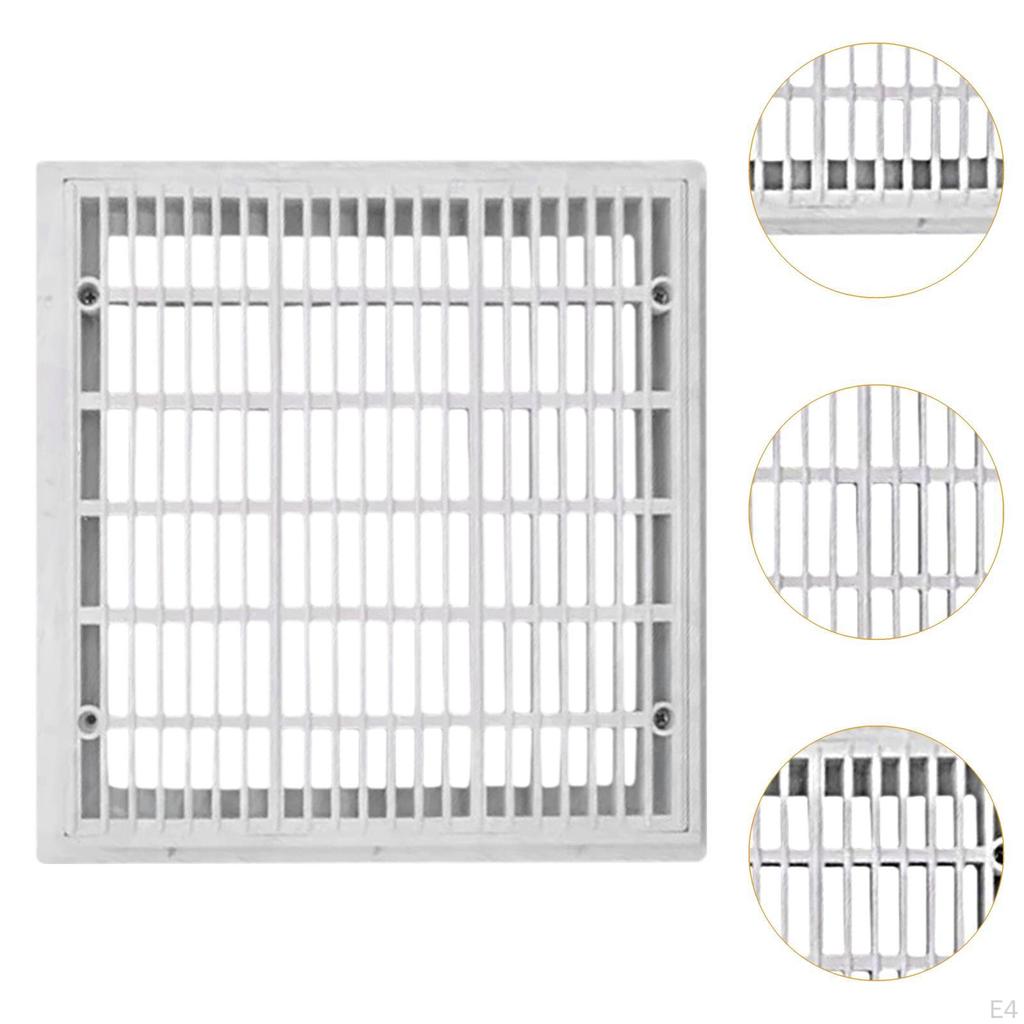 Floor Drain Grate Bathroom Cover Square Lightweight Equipment Drainage Port Pool Main