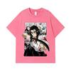275 GSM Washed T-shirts 100% Cotton Demon Slayer V27 Haganezuka Print Unisex Heavy Cotton T Shirt