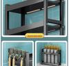 Countertop Kitchen Storage Rack for Spices and Sauces - Organize Oil, Salt, Vinegar, and Soy Sauce