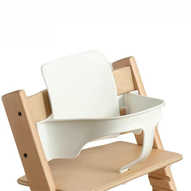 Compatible Children's Solid Wood High Chair Tray & Guard Rail for STOKKE Tripp Trapp, Eco-Friendly, Matches Original Design